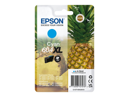EPSON 604XL - Cartuccia Epson originale Ciano