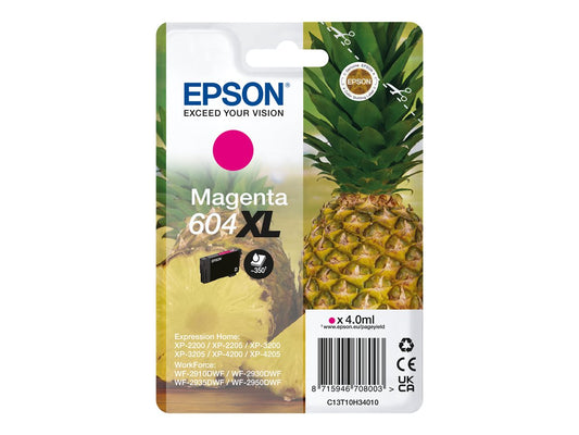 EPSON 604XL - Cartuccia Epson originale Magenta